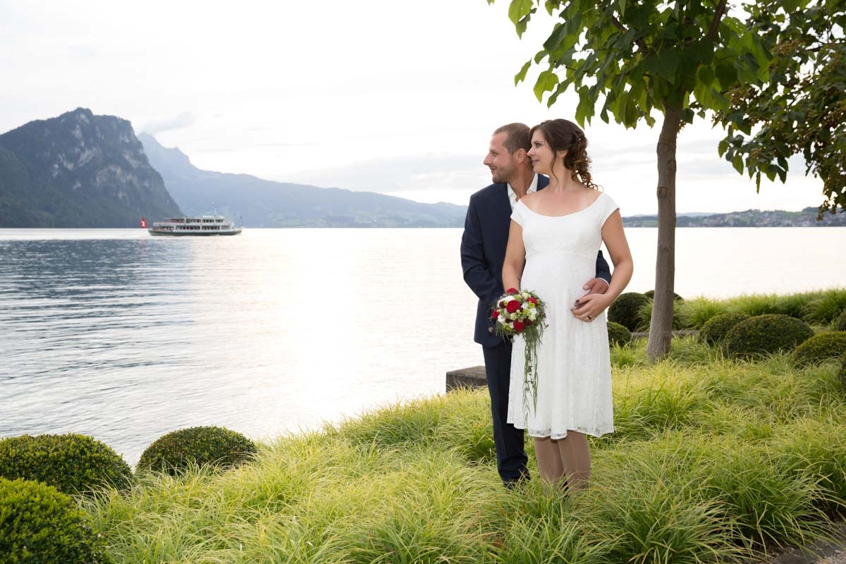  : Brautpaar : Hochzeitsfotograf Luzern 